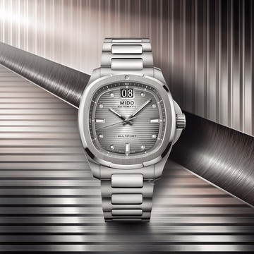 MIDO 美度 官方授權 MULTIFORT TV BIG DATE 先鋒系列 鈦金屬 TV大日期窗 機械腕錶-M0495264408100
