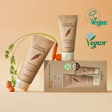 SKINFOOD Carrot Carotene Relief Cream 70mL (+30ml)