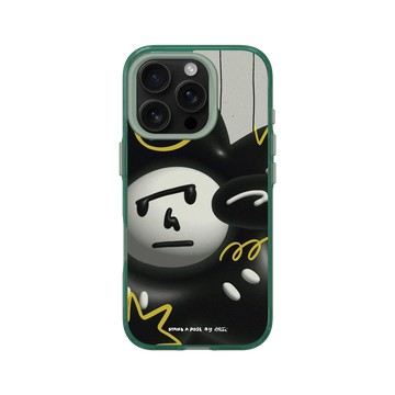 iPhone 16 Pro Clear 憂墨綠 - Abei - HuaHua Strikes a Pose