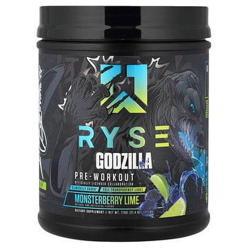 RYSE, Godzilla，鍛鍊前，奇異莓酸橙，1.74 磅（792 克）