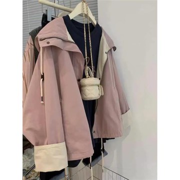 美式復古風衣外套女春秋季2025新款小個子短款工裝棒球服夾克上衣