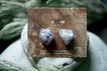 CRACK | 礦物系耳環 |  EARRINGS