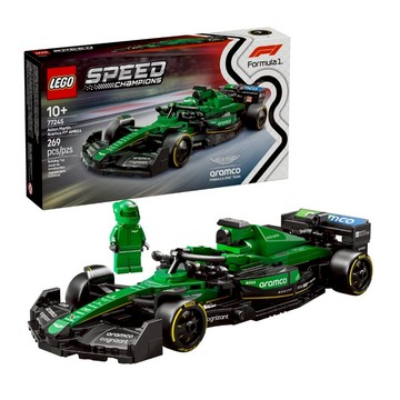 LEGO 77245 Speed系列 奧斯頓·馬丁 Aston Martin Aramco F1 AMR24 Race Car  1盒  混和顏色