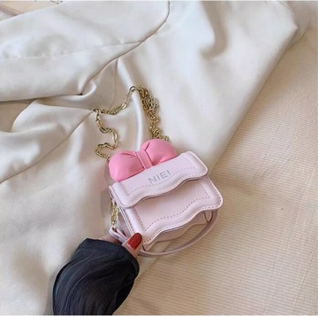 女孩包包兒童斜挎包可愛蝴蝶結女童單肩包洋氣公主寶寶零錢包【步行者戶外生活館】