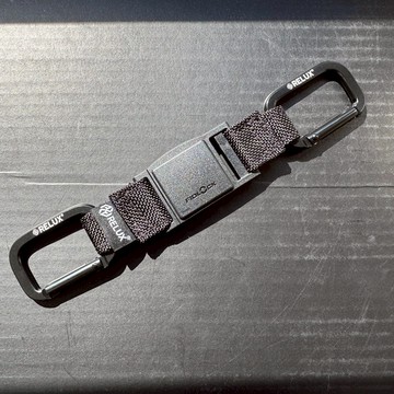 CF-01 美國Cordura1680D頂級耐磨抗撕裂編織帶+德國Fidlock耐重20kg磁吸瞬扣 - 消光黑