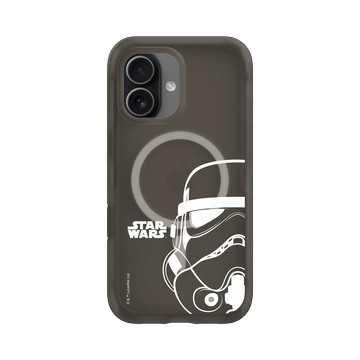iPhone 17 AirX 本質黑 - 迪士尼-星際大戰 Star Wars - 星際大戰 – 風暴兵白線條