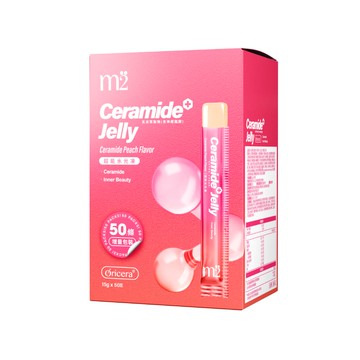 【m2美度】超能水光水蜜桃果凍(50入/盒)