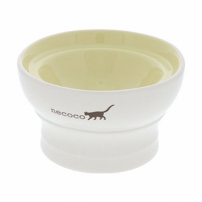 ペティオ necoco 脚付き陶器食器 ドライフード向き