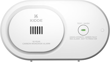 [6美國直購] Kidde COB10 一氧化碳偵測器 警報器 密封充電電池式  無-低電量提示