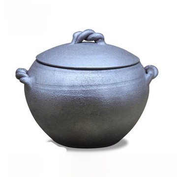 滎經黑砂鍋燉鍋家用燃氣煲湯明火大號土沙鍋煲湯煮熬粥專用砂鍋