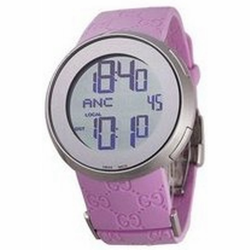 グッチ Gucci アイ グッチ I Gucci デジタル 腕時計 レディース Ya114404 ピンク 通販 Lineポイント最大0 5 Get Lineショッピング