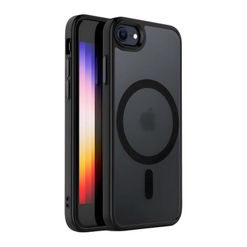 GTASA【磨砂強磁防摔】適用于iPhone 16E/SE4/SE3/SE2/8/7 霧面膚感磨砂強膚感磁吸軟殼全包防摔手機保護殼