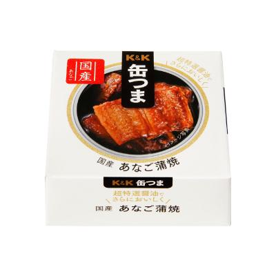 防災 備蓄 おつまみ K＆K 缶つま 国産あなご蒲焼12缶 送料無料