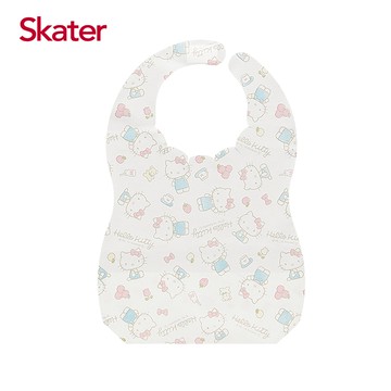 日本 SKATER - 拋棄式圍兜(10入/包)-Kitty