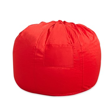 【班尼斯】中型水蜜桃懶骨頭-漂亮紅