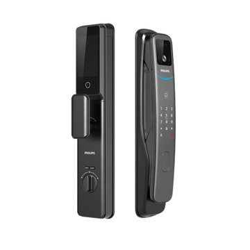 PHILIPS 【智能鎖】702 FVP 人臉辨識/貓眼/聯網 智能門鎖 電子鎖(人臉│指紋│卡片│密碼│WiFi/含安裝)