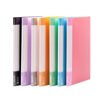 【連勤 LANCHYN】P.P 粉彩色系10入資料簿A4-12本入/箱 LC-10MK