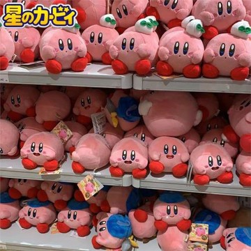 日本正版任天堂星之卡比美食節異色迷你毛絨玩偶小公仔kibry周邊