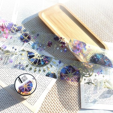 站在光裡-燙金PET膠帶-紙膠帶