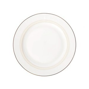 克萊歐骨瓷平盤21cm 艾莉娜白