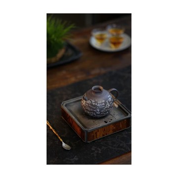 天青泥 滿刻巨輪 學霸數學公式 泡茶壺 家用茶壺 宜興紫砂壺230cc