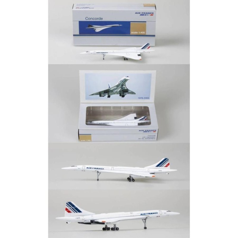 ダイキャスト 1/400 完成品 コンコルド エールフランス 飛行機モデル 1976-2003 旅客機 モデル 飛行機 コレクター おもちゃ 590  | LINEブランドカタログ