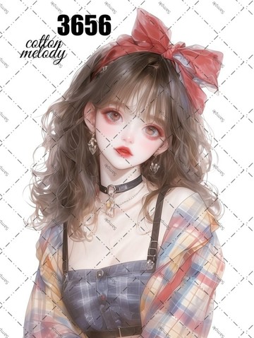 original sticker no.3656 人物貼紙 原創貼紙 原創人物貼紙 裝飾貼紙 cotton melody