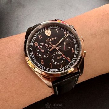 FERRARI手錶,男錶,42mm錶徑,編號:FE00095