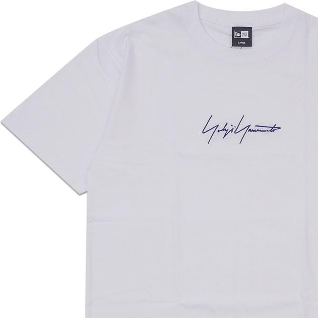 希少」Yohji Yamamoto NEW ERA Tシャツ 白Tシャツ/カットソー(半袖/袖