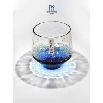 (免運)東洋佐佐木八千代星空杯日本進口清酒杯江戶切子玻璃杯子日式水杯