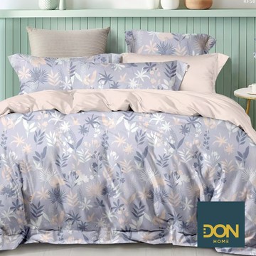 DON 吸濕排汗萊賽爾兩用被床包組｜藍語迷情｜(雙人/加大)