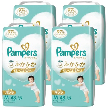 Pampers 幫寶適 日本境內版 尿布 褲型 6~12kg  M  192片