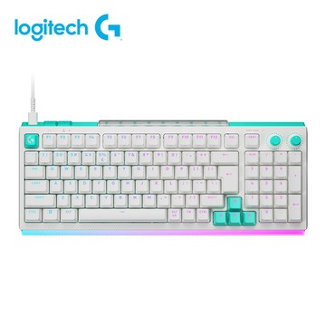 【Logitech 羅技】G512 X 98 類比機械有線電競鍵盤 線性軸｜白色