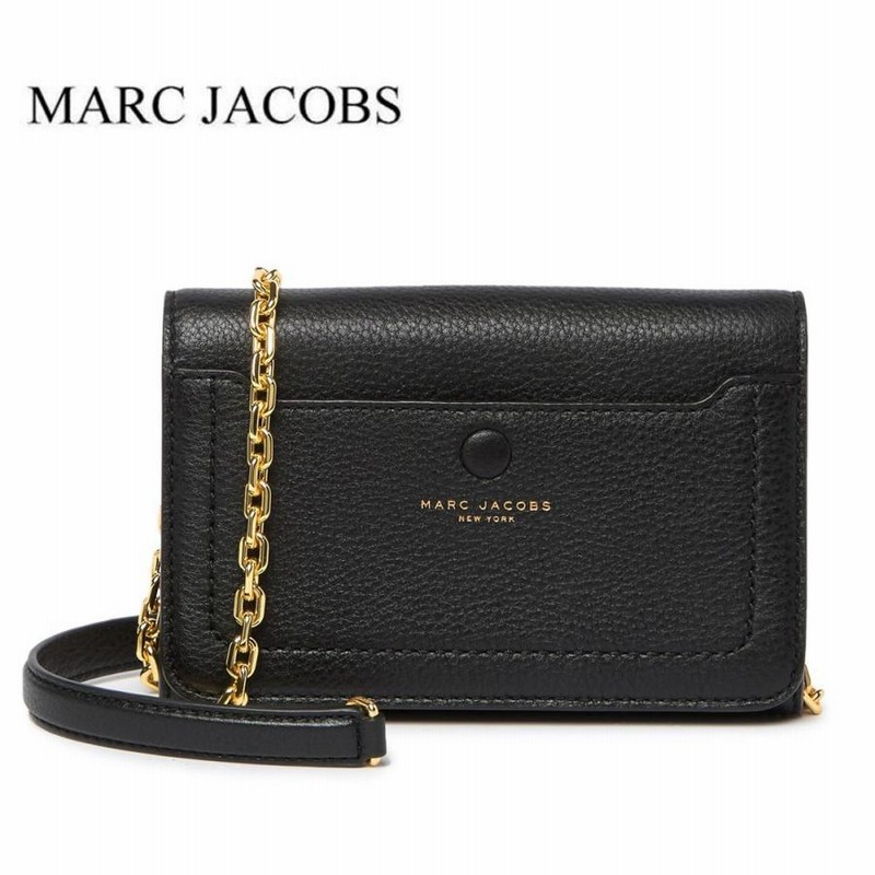 マークジェイコブス バッグ ウォレット ショルダーバッグ ポシェット Marc Jacobs Empire City Leather Wallet  Crossbody Bag | LINEショッピング