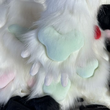 臺灣出貨 ⭐kig係獸爪⭐ 貼身爪 furry手套成品 多色獸爪 包含薄手套 包邊cos 可愛K係 cos貓爪