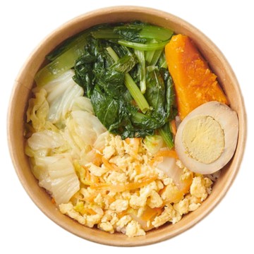 [家速配]蔬食便當(無主菜)※實際配菜與容器依賣場實際販售為主