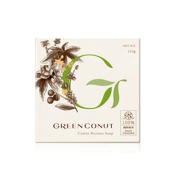 GREENCONUT綠果｜瑞奇尼斯皂－115g