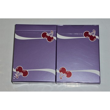 【USPCC撲克】Cherry Casino PURPLE Playing Cards-S1030496135