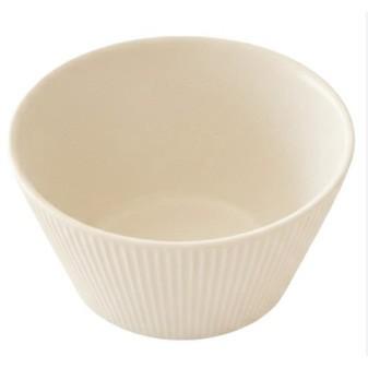 [福利商品]22-10_斗笠碗-米色-1個