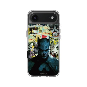 iPhone Air Clear Case（相機按鈕） 透明 - Batman 蝙蝠俠 - 暗黑蝙蝠俠