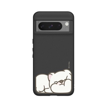 Pixel 8 Pro SolidSuit 黑 - 嗨小強 Hi John - 滿版小強