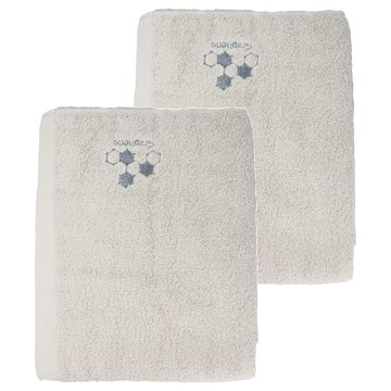 石墨烯超優質枕頭巾 台灣製造 37-521  80 x 51cm  2條  灰色