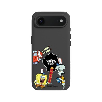 iPhone Air SolidX 黑 - 海綿寶寶 SpongeBob - 蟹堡王夥伴們