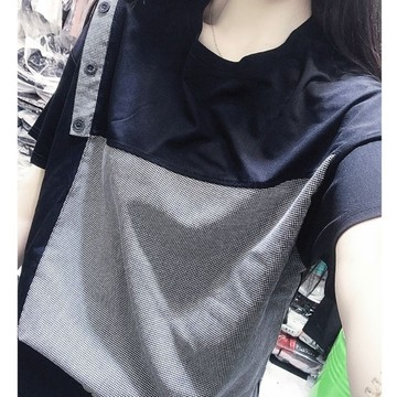 大版短袖t恤薄款女 寬松顯瘦半袖體T恤打底上衣 夏季女裝 短袖t恤 大尺碼女裝 短袖上衣 休閒上衣女 日系穿搭