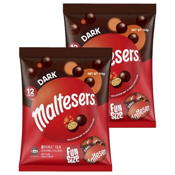 麥提莎 麥芽脆心巧克力 酥脆的麥芽餅乾 外層包裹著濃郁的牛奶巧克力 輕盈有趣的口感  144g  2包