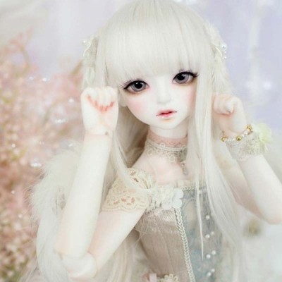 カスタムドール Bjd 球体関節人形 本体 眼球 メイクアップ済 ソフィア人形 1 4 スキンホワイト 通販 Lineポイント最大get Lineショッピング