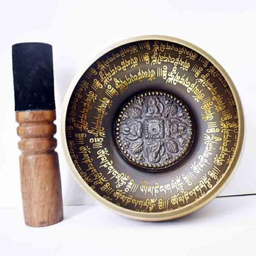 頌缽 正宗尼泊爾手工銅缽頌缽冥想靜心修行瑜伽音療采耳法器佛像擺件