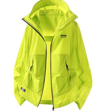 JEEP男UPF50+防紫外線夏季防曬衣冰感透氣速干服戶外防曬服情侶款