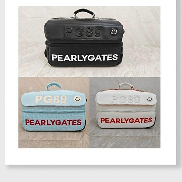 新款PEARLY GATES高爾夫球包23春GOLF男女字母大容量手提拉輪包