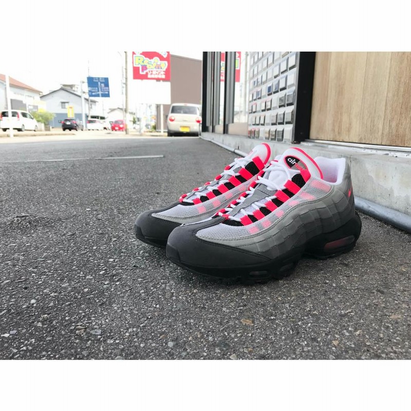 NIKE AIR MAX 95 OG【ナイキ エア マックス 95 OG】WHITE/SOLAR RED 